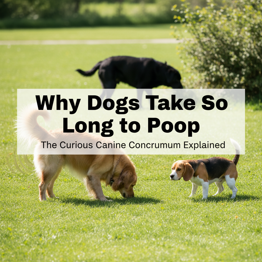 Why Dogs Take So Long to Poop cover image 1816