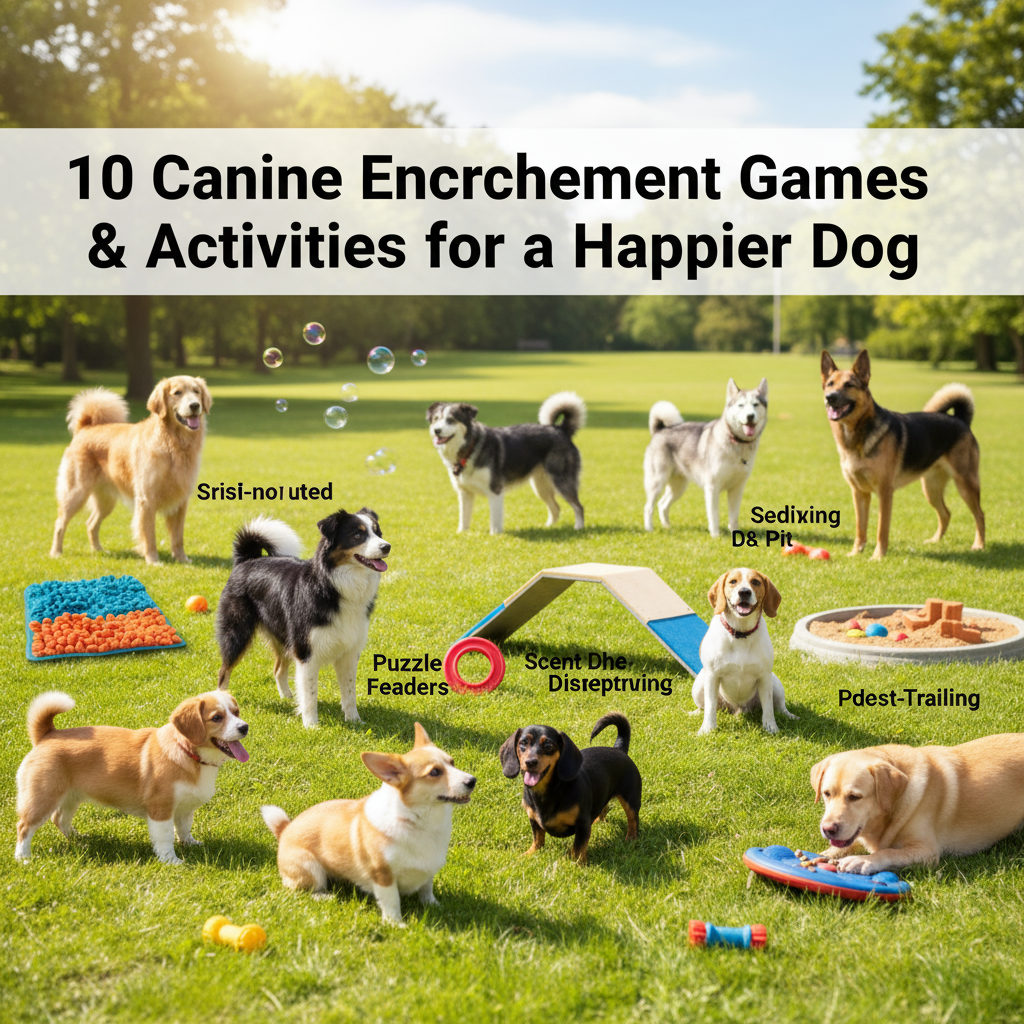 10 Canine Enrichment Games & Activities for a Happier Dog cover image 1906