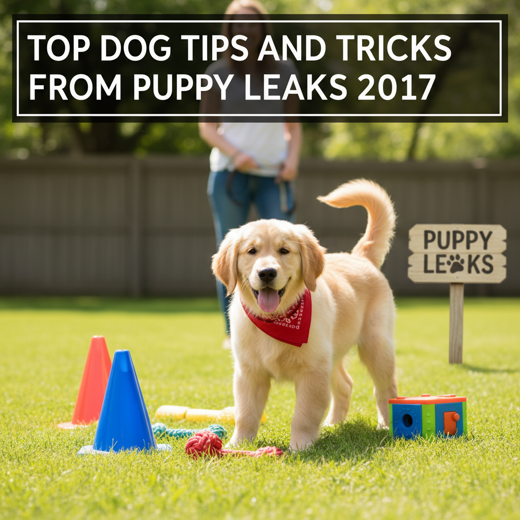 Top Dog Tips and Tricks from Puppy Leaks 2017 cover image 1918