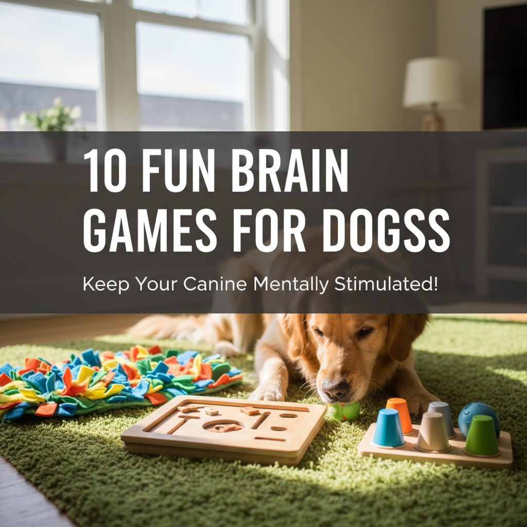 10 Fun Brain Games For Dogs cover image 1927