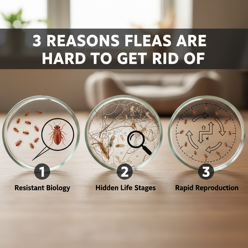 3 Reasons Fleas Are Hard To Get Rid Of cover image 1933