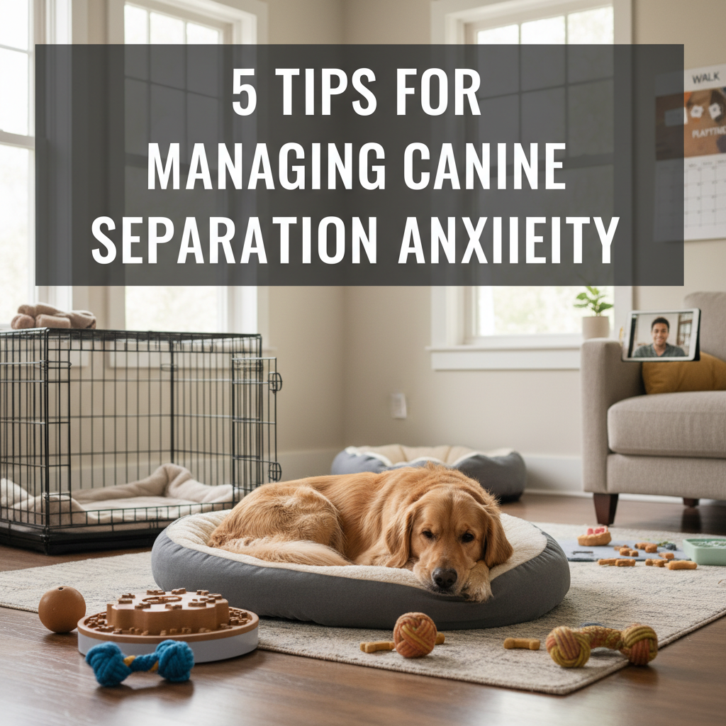 5 Tips for Managing Canine Separation Anxiety cover image 1942