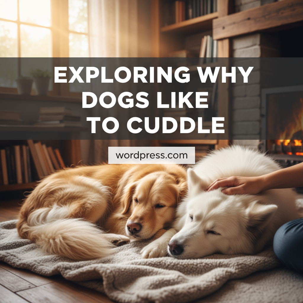 Exploring Why Dogs Like to Cuddle cover image 2033