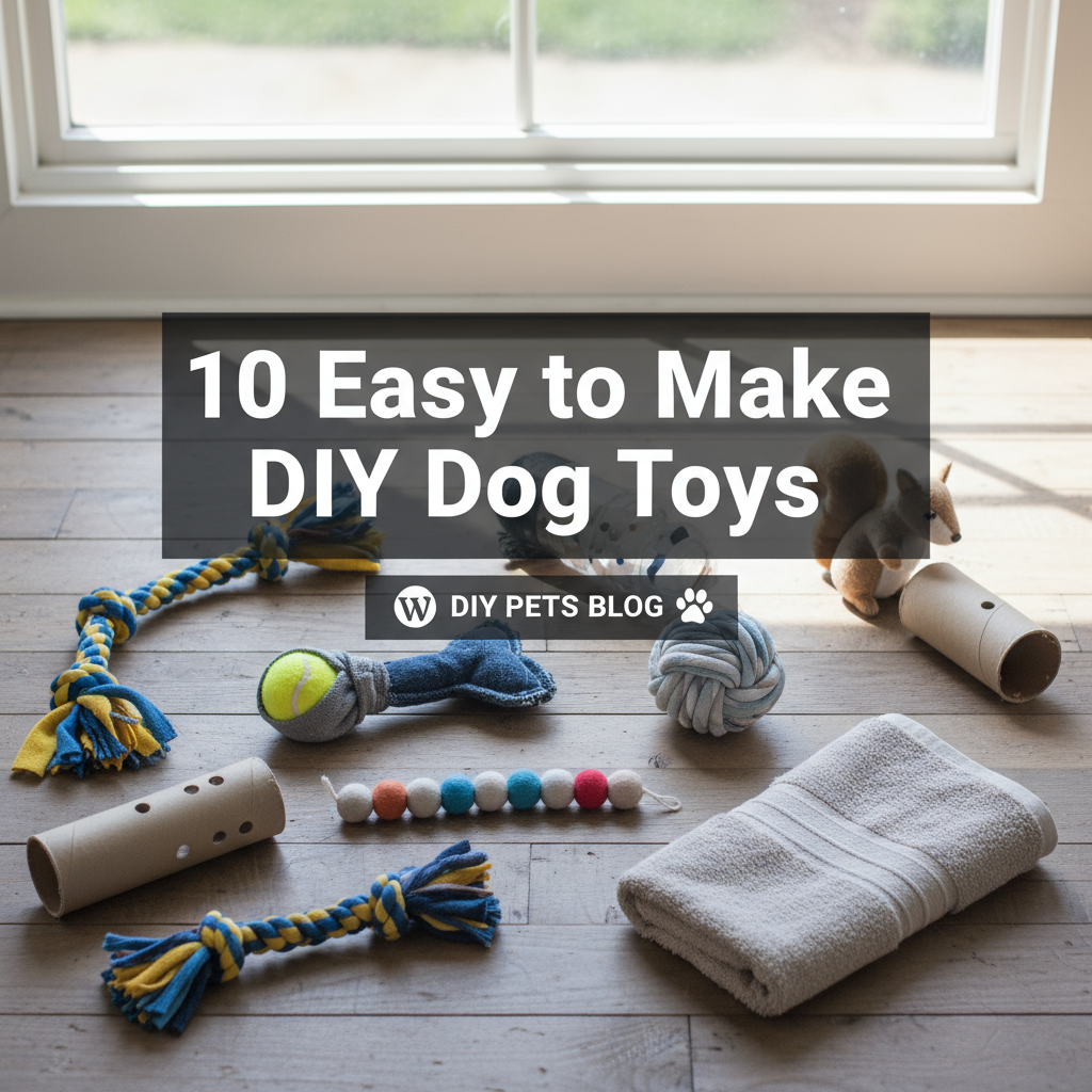10 Easy to Make DIY Dog Toys cover image 2207
