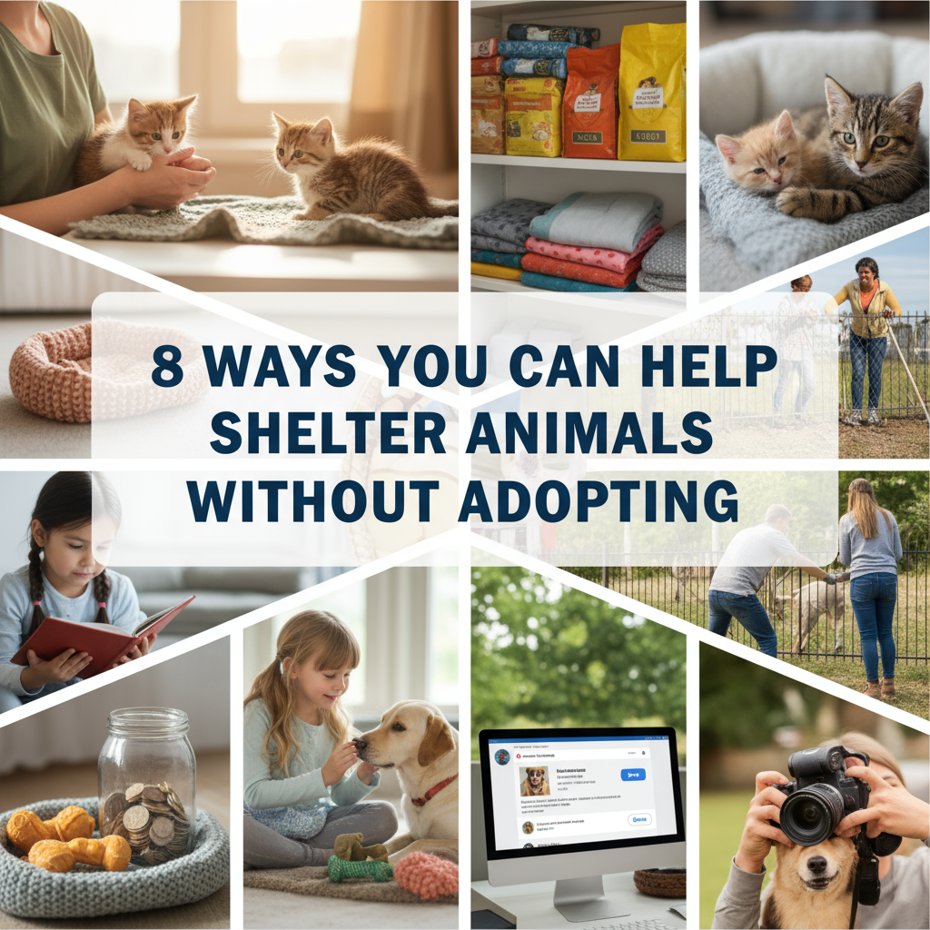 8 Ways You Can Help Shelter Animals Without Adopting cover image 2231