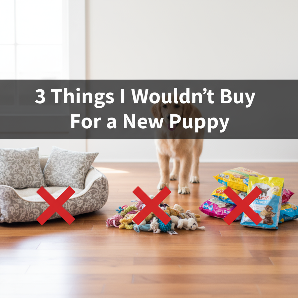 3 Things I Wouldn’t Buy For a New Puppy cover image 2249